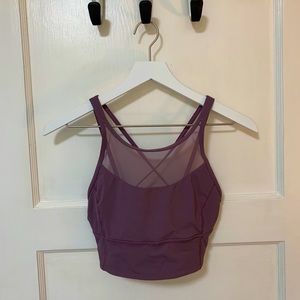 Lululemon high neck sports bra